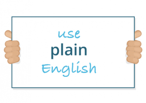 how to communicate clearly - Use plain English